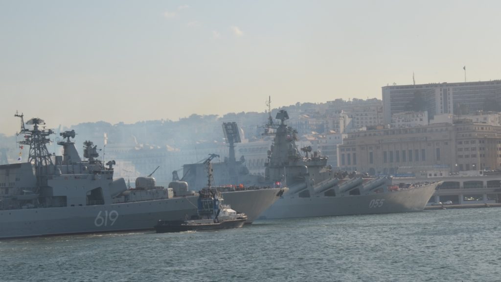Coopération militaire : Deux navires de guerre russes au port d'Alger - DIA