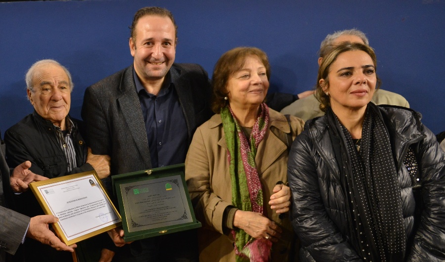 le réalisateur Salim aggar récompensé par Yacef Saadi