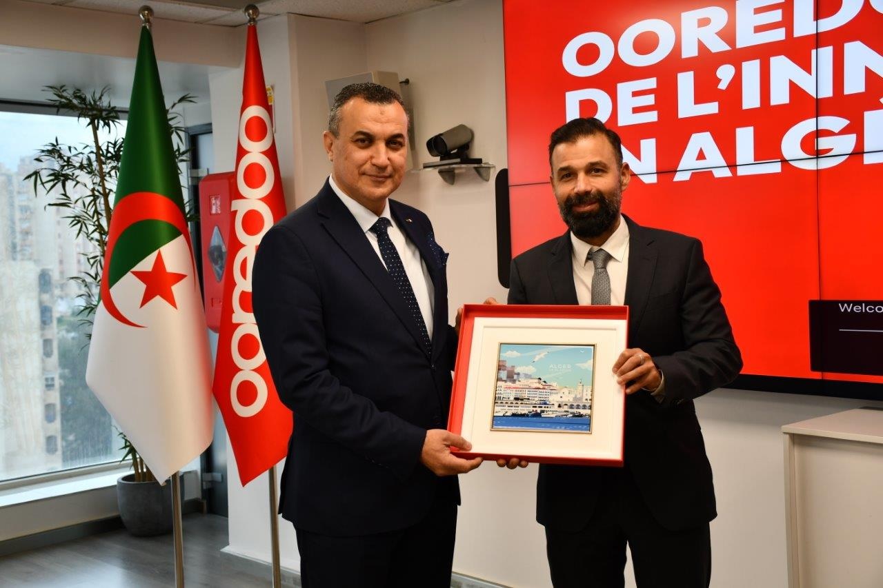 Le Ministre de la Poste et des Télécommunications Sid Ali Zerrouki effectue une visite à l’opérateur Ooredoo